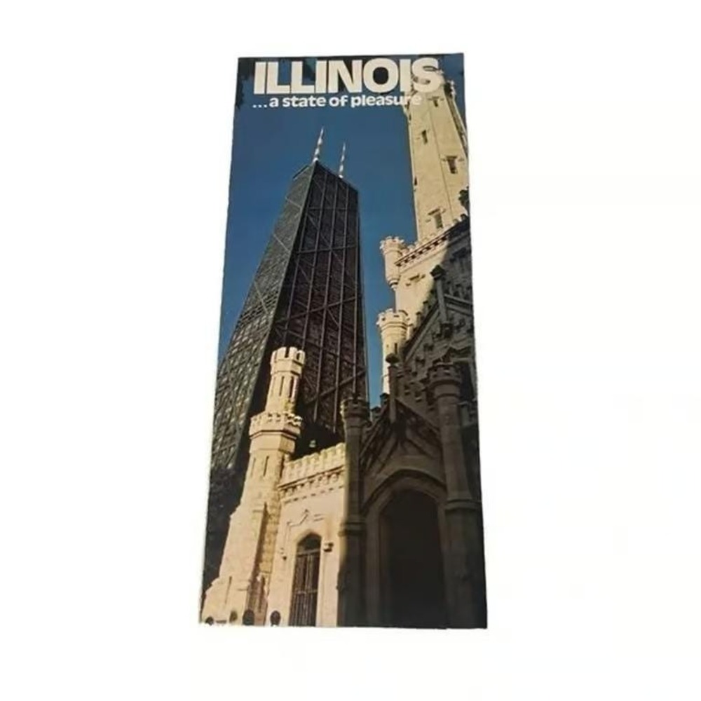 Illinois a State of Pleasure Vintage Brochure 1960s